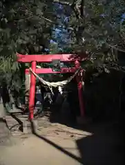 雷神社の鳥居