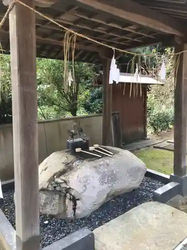 熊野神社の手水舎