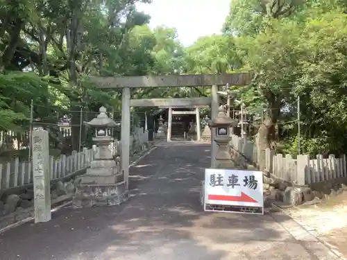 七所神社の鳥居