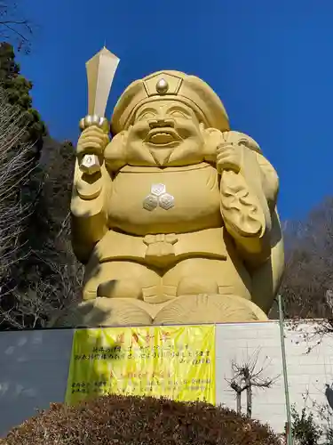 中之嶽神社の像