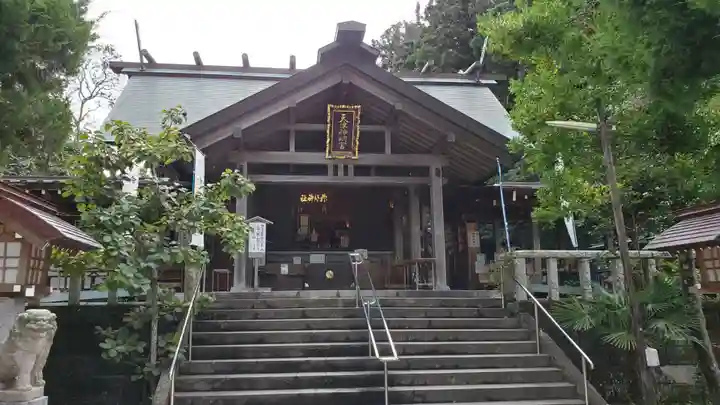天津神明宮の本殿・本堂