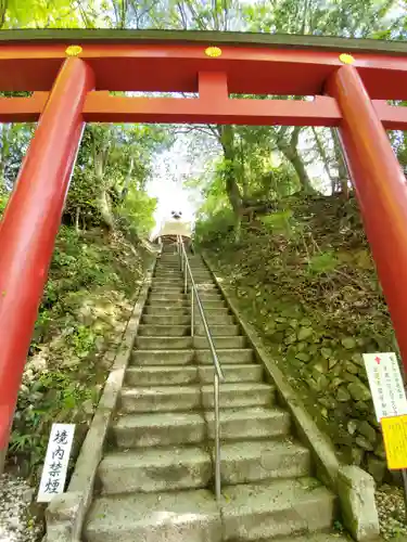 鷲子山上神社の鳥居