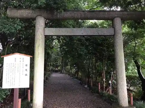 櫻木神社の鳥居