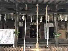 蠶養國神社の本殿