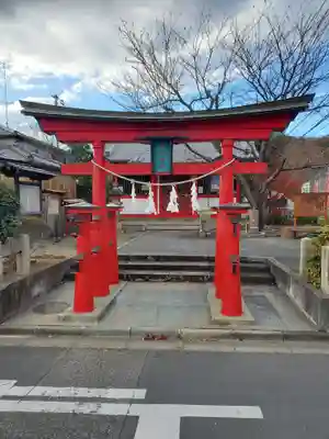 厳島神社(長尾弁財天)の鳥居