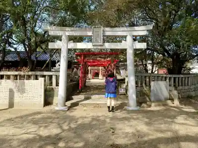 白鳥神社の鳥居