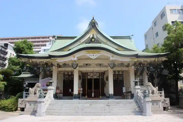 難波八阪神社の本殿・本堂
