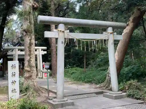 息栖神社の鳥居