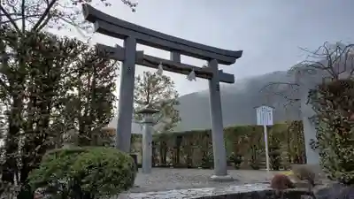 熊野本宮大社産田社の鳥居