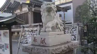 柏神社の狛犬