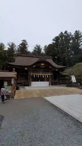 小國神社の本殿・本堂