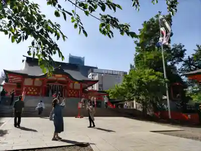 花園神社の本殿・本堂