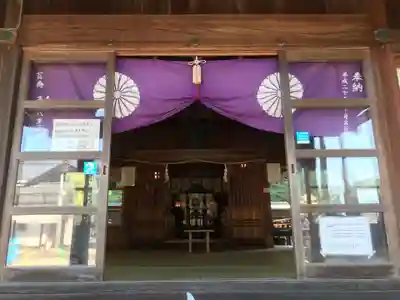 安仁神社の本殿・本堂