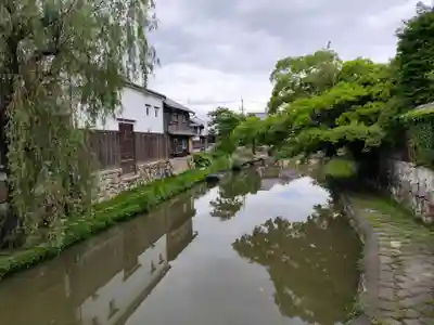 日牟禮八幡宮の周辺