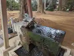 八王子神社の手水