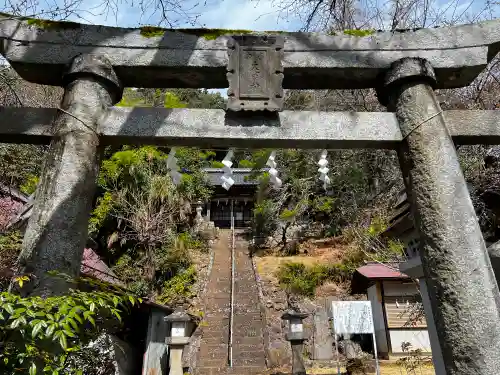 黒戸奈神社の鳥居