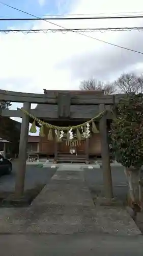 廣幡八幡神社の鳥居