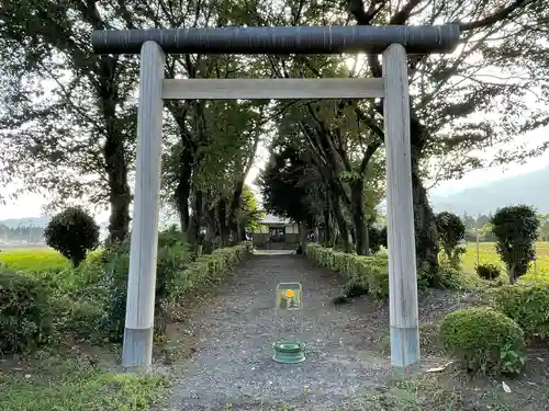 神野神明社の鳥居