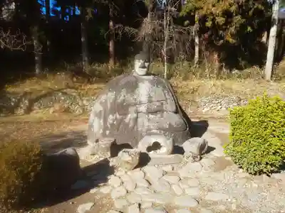 万治の石仏の仏像