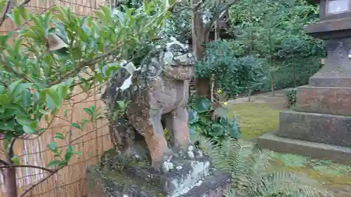 江島神社の狛犬