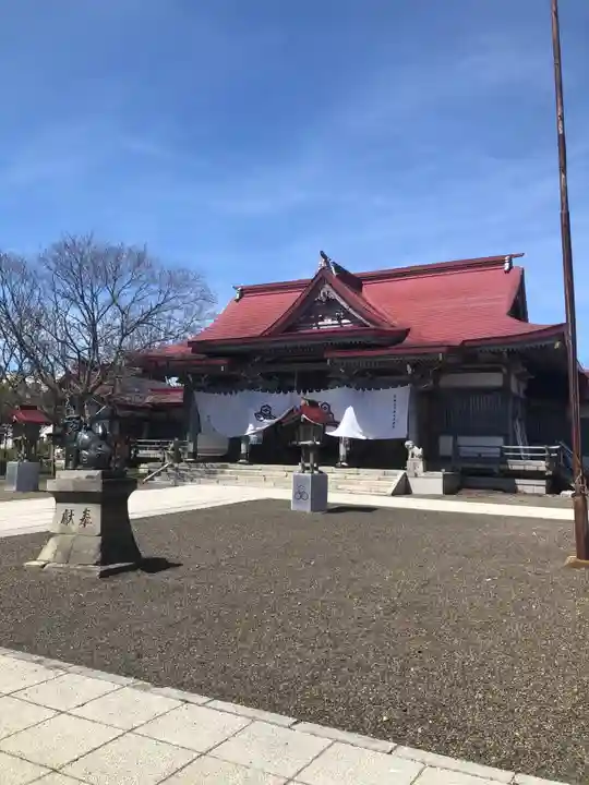 釧路一之宮 厳島神社の本殿・本堂