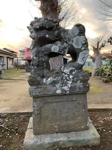 須賀神社の狛犬