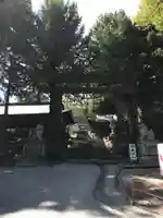 諏訪大社上社前宮の鳥居