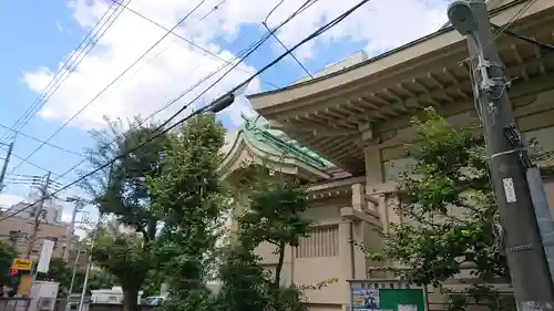 矢先稲荷神社の周辺