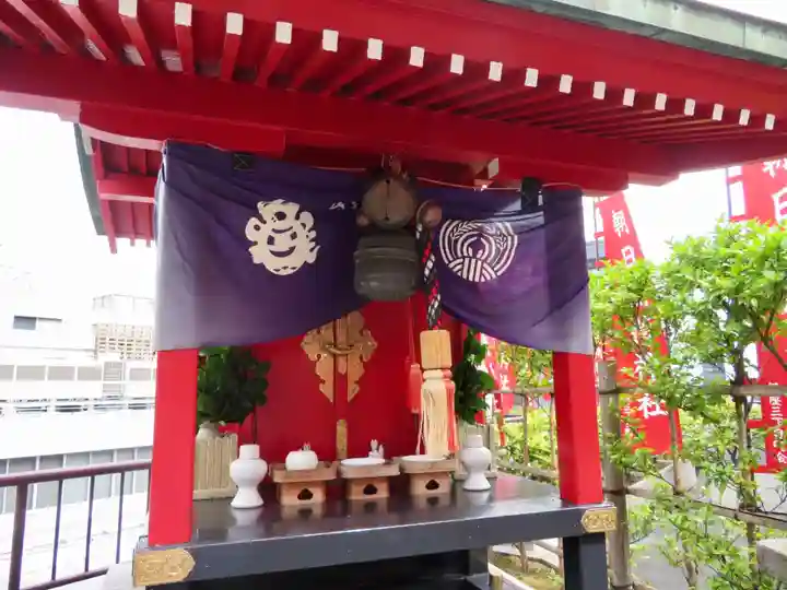朝日稲荷神社の本殿・本堂