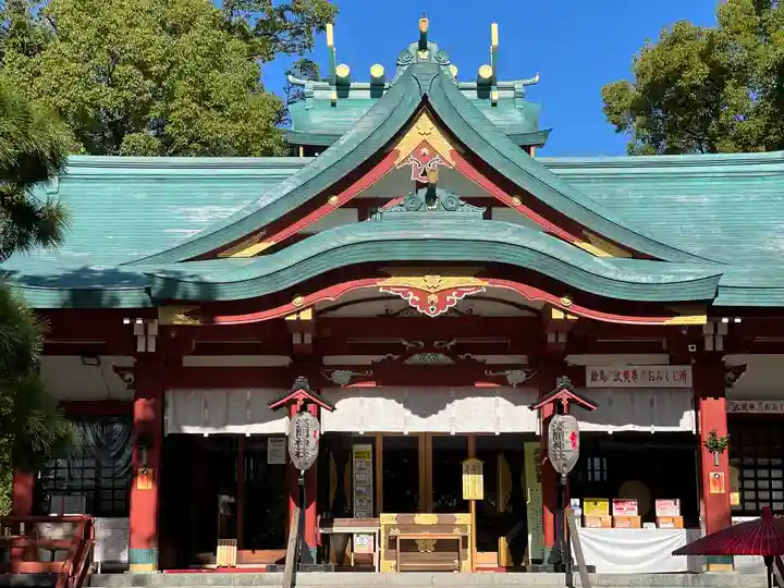 多摩川浅間神社の本殿・本堂