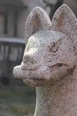 小烏神社の狛犬