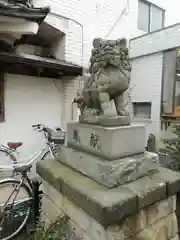 皆中稲荷神社の狛犬