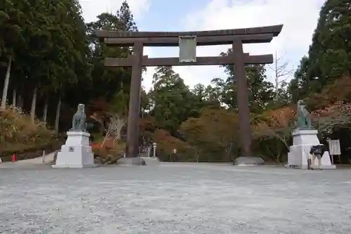 秋葉山本宮 秋葉神社 上社の鳥居