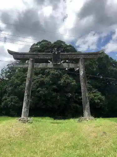 熊野社の鳥居