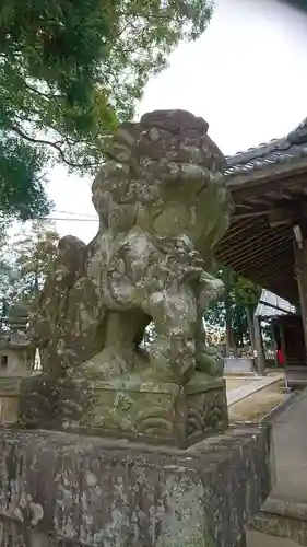 山那神社の狛犬