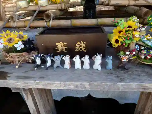 鎌数伊勢大神宮の手水舎