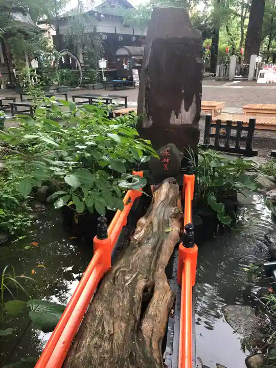 田無神社の庭園