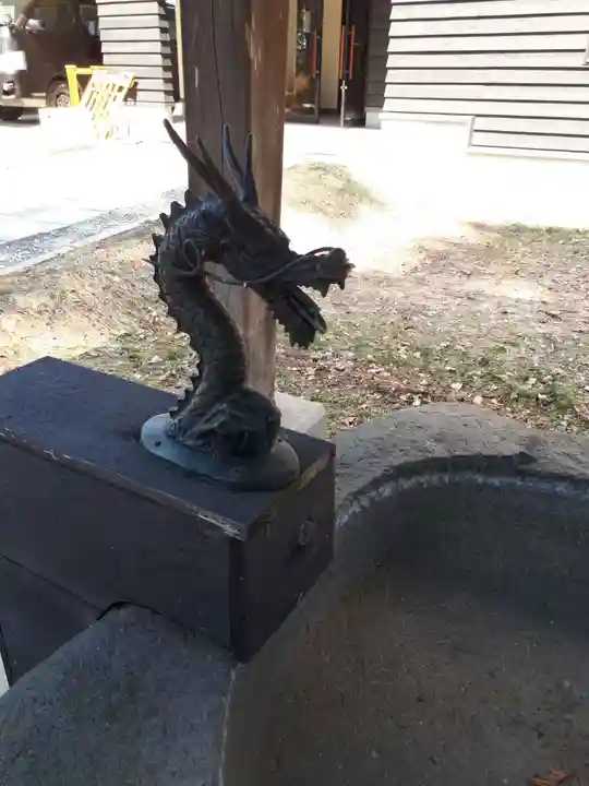 長沼神社の手水舎