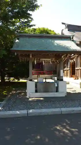 根室金刀比羅神社の手水舎