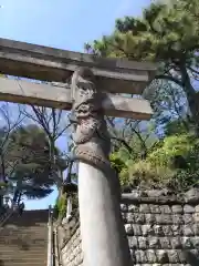 品川神社の鳥居