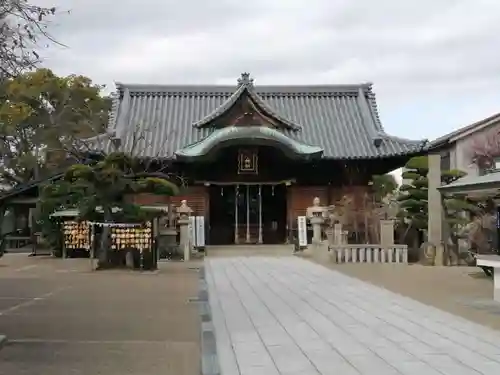 柿本神社の本殿・本堂