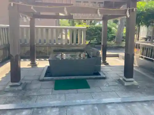 日吉神社の手水