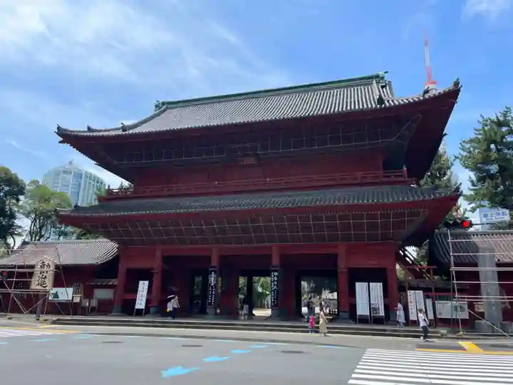 増上寺の山門・神門