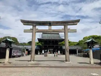 真清田神社の鳥居