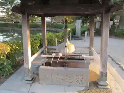 法隆寺の手水舎