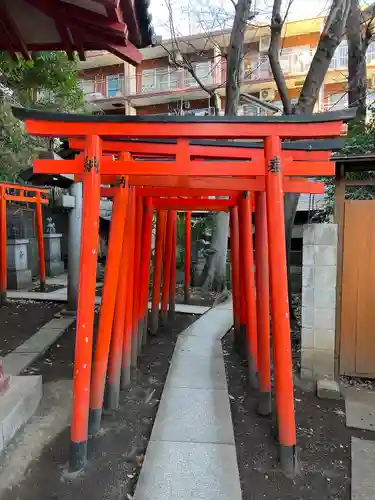 王子稲荷神社の鳥居