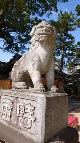 菅生神社の狛犬