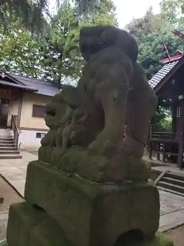 北城神明宮の狛犬