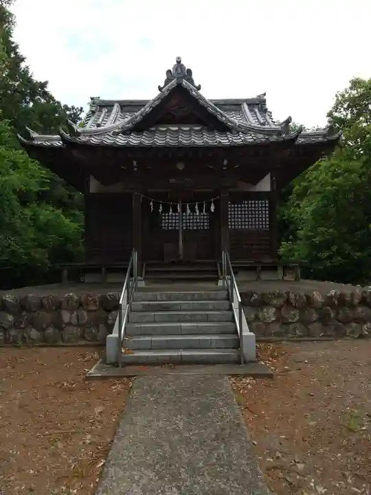 高負彦根神社の本殿・本堂