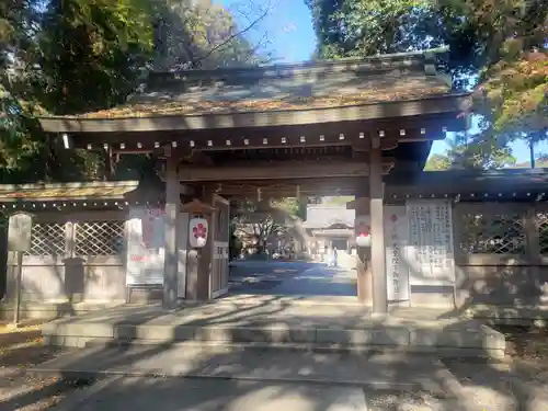 （長良）天神神社の山門・神門